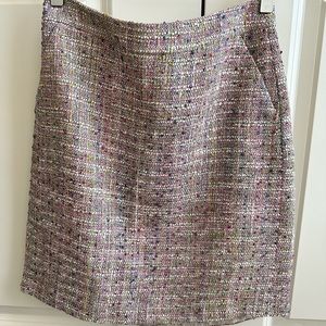 J.Crew basket weave short pencil skirt